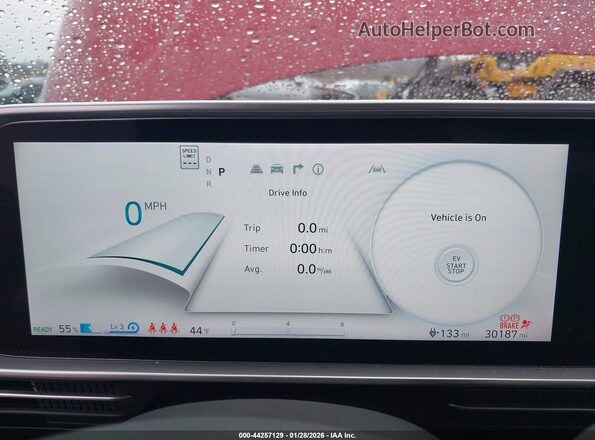 KMHM34AC6PA023629 2023 HYUNDAI IONIQ 6 Red 