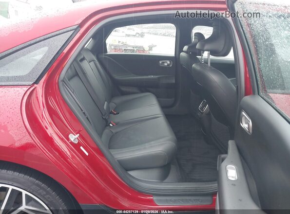 KMHM34AC6PA023629 2023 HYUNDAI IONIQ 6 Red Widok naklejki z numerem VIN