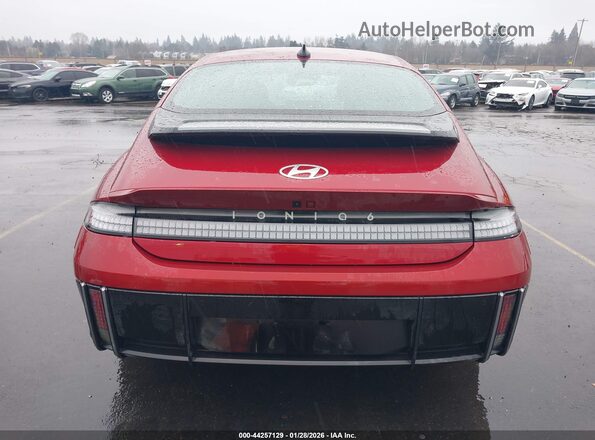 KMHM34AC6PA023629 2023 HYUNDAI IONIQ 6 Red 