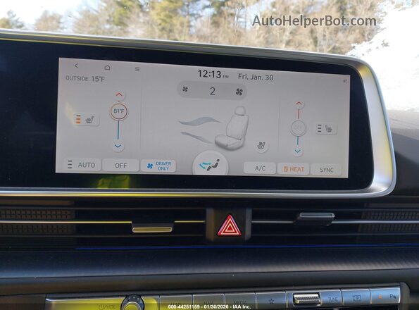 KMHM34ACXRA076479 2024 HYUNDAI IONIQ 6 Gray 
