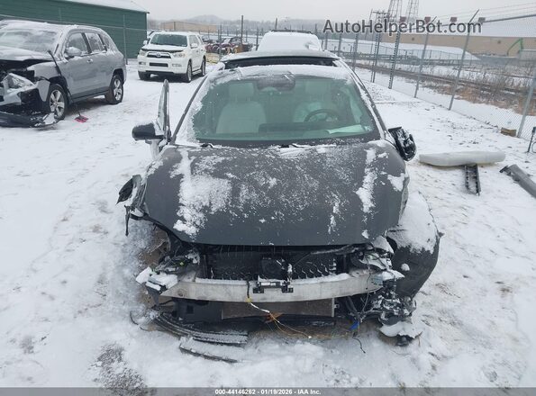 KMHM54AC6PA051750 2023 HYUNDAI IONIQ 6 Серый Вид задней части салона