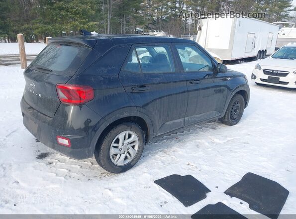 KMHRB8A32MU084485 2021 HYUNDAI VENUE Black Задня права чверть