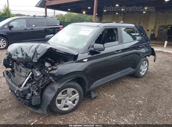 KMHRB8A39LU014142 2020 HYUNDAI VENUE Черный Передняя левая четверть