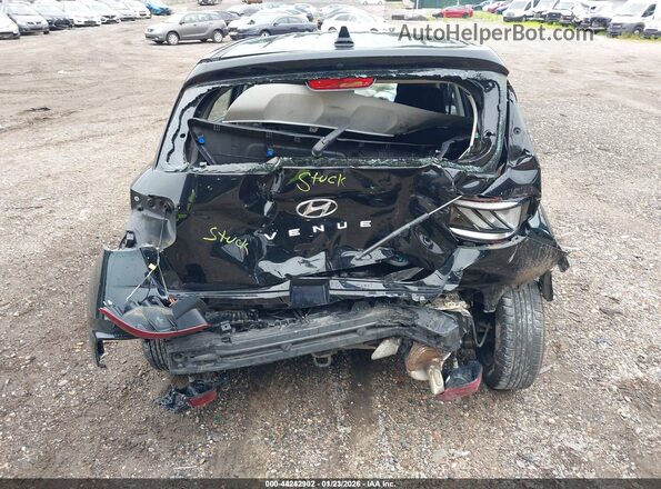 KMHRB8A39LU014142 2020 HYUNDAI VENUE Черный Вид спереди