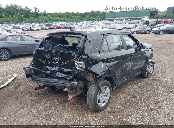KMHRB8A39LU014142 2020 HYUNDAI VENUE Черный Задняя правая четверть