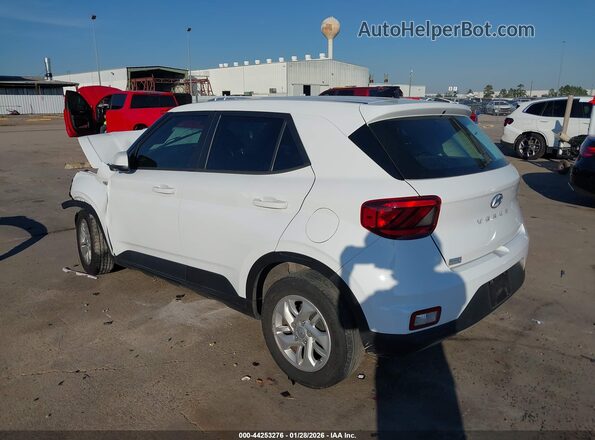 KMHRB8A39MU120110 2021 HYUNDAI VENUE White Rear left