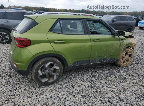 KMHRC8A30RU282857 2024 HYUNDAI VENUE Green Հետևի աջ