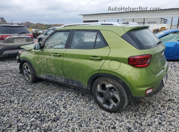 KMHRC8A30RU282857 2024 HYUNDAI VENUE Green Հետևի ձախ