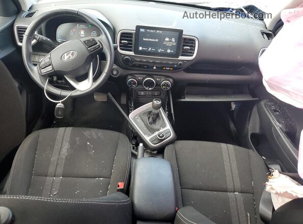KMHRC8A30RU322368 2024 HYUNDAI VENUE Blue Առջևի վահանակի տեսք