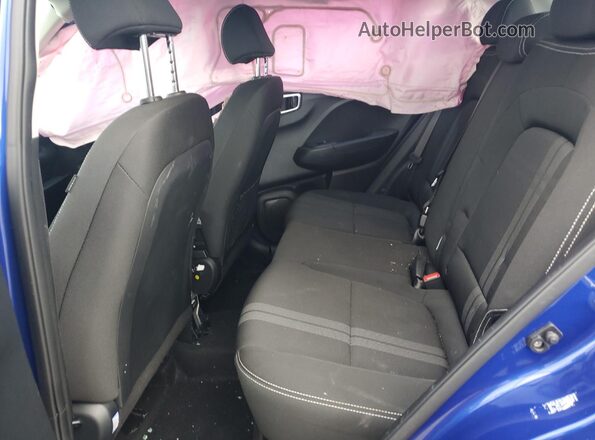 KMHRC8A30RU322368 2024 HYUNDAI VENUE Blue Հետևի նստատեղերի տեսք