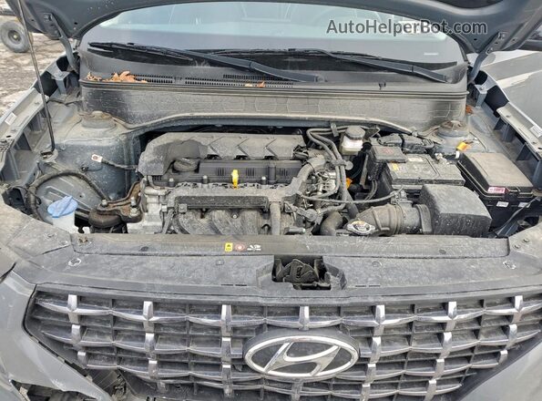 KMHRC8A31NU185046 2022 HYUNDAI VENUE Gray Widok komory silnika