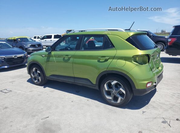 KMHRC8A31RU331984 2024 HYUNDAI VENUE Green Rear left