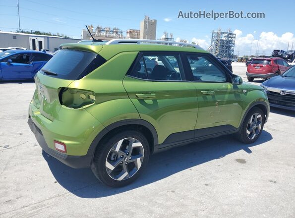 KMHRC8A31RU331984 2024 HYUNDAI VENUE Green Rear right