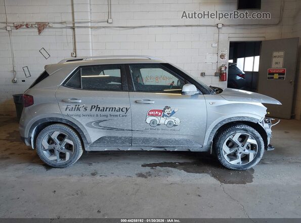 KMHRC8A32NU158552 2022 HYUNDAI VENUE Silver Vista interior de 360 grados