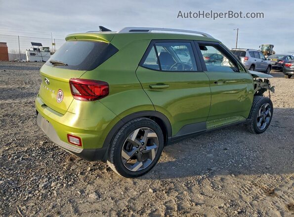 KMHRC8A33LU037722 2020 HYUNDAI VENUE Green 