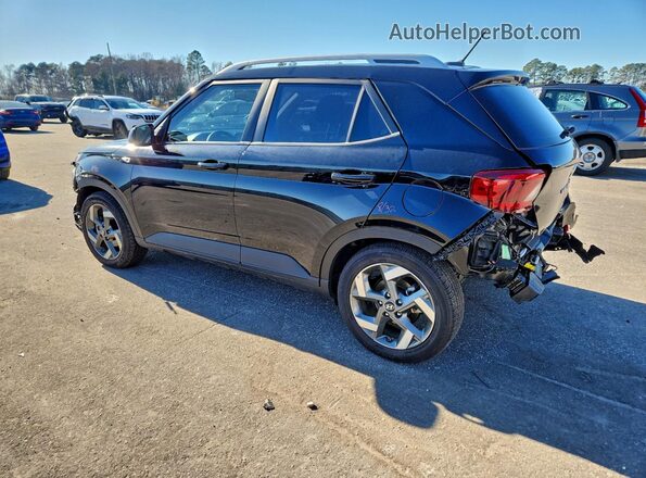 KMHRC8A34SU360613 2025 HYUNDAI VENUE Black Հետևի ձախ