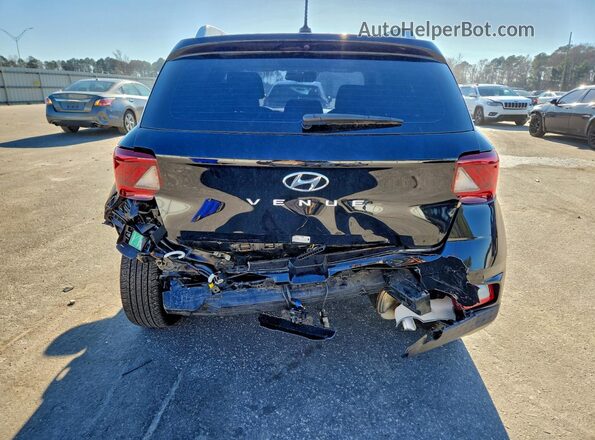 KMHRC8A34SU360613 2025 HYUNDAI VENUE Black Հետևի տեսք