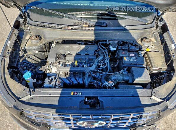 KMHRC8A34SU360613 2025 HYUNDAI VENUE Black Շարժիչի բաժամունքի տեսք