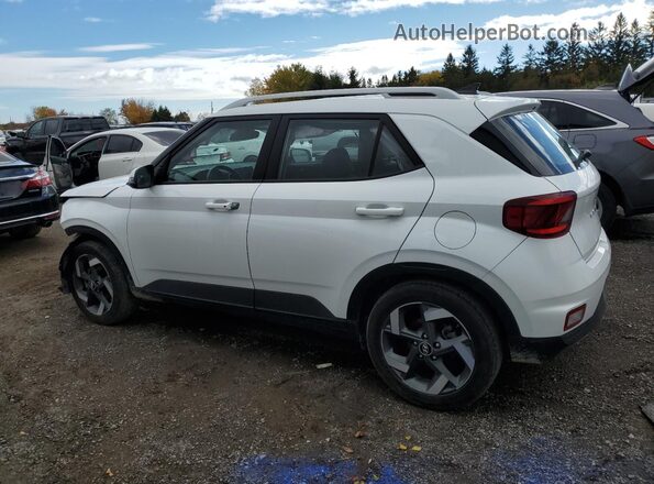 KMHRC8A35NU204858 2022 HYUNDAI VENUE Белый Задняя левая четверть