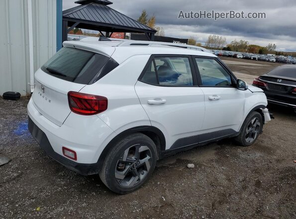 KMHRC8A35NU204858 2022 HYUNDAI VENUE Белый Задняя правая четверть