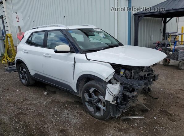 KMHRC8A35NU204858 2022 HYUNDAI VENUE Белый Передняя правая четверть