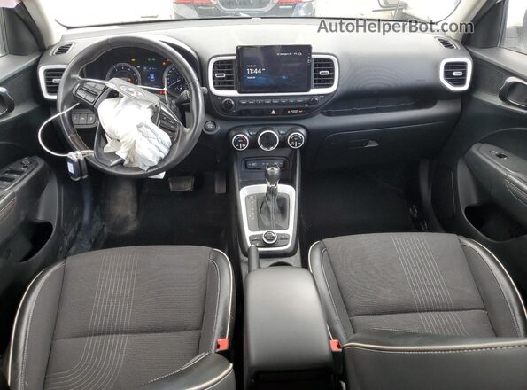 KMHRC8A35NU204858 2022 HYUNDAI VENUE Белый Вид панели приборов
