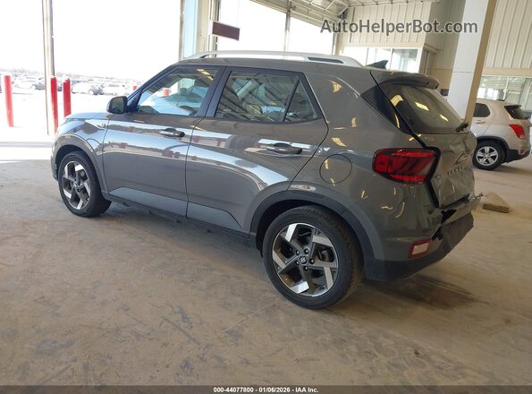 KMHRC8A37MU114285 2021 HYUNDAI VENUE Gray უკანა მარცხენა