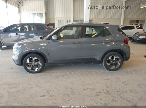 KMHRC8A37MU114285 2021 HYUNDAI VENUE Gray სალონის 360-გრადუსიანი ხედი
