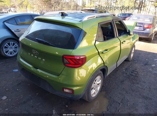 KMHRC8A38LU018664 2020 HYUNDAI VENUE Green 