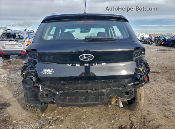 KMHRC8A38RU330041 2024 HYUNDAI VENUE Black უკანა ხედი