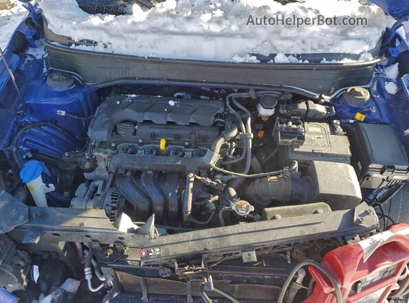 KMHRC8A39PU278609 2023 HYUNDAI VENUE Blue Widok komory silnika