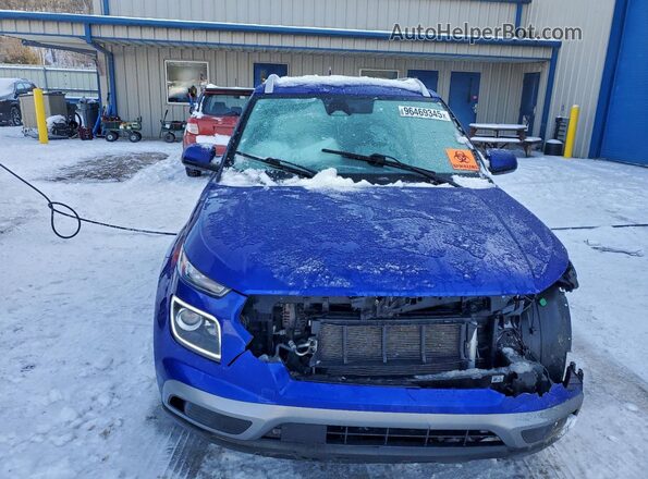 KMHRC8A39PU278609 2023 HYUNDAI VENUE Blue Widok z przodu