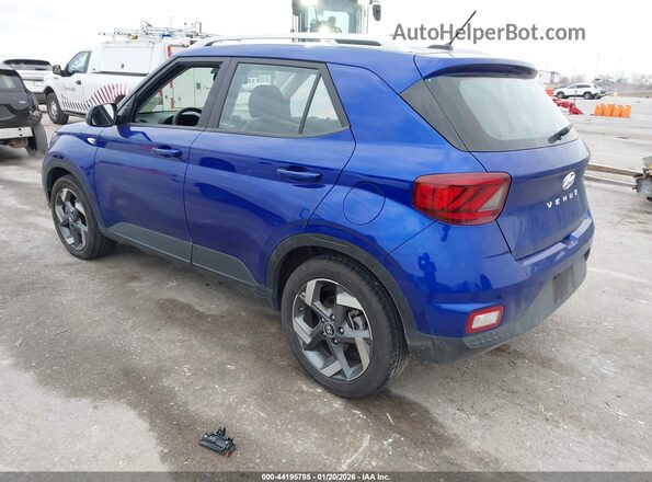 KMHRC8A39RU341470 2024 HYUNDAI VENUE Blue Trasero izquierdo