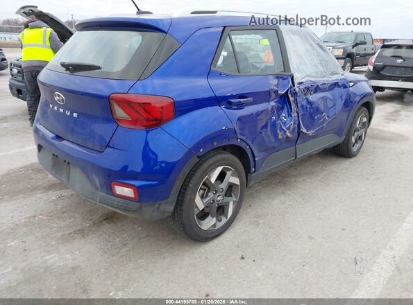 KMHRC8A39RU341470 2024 HYUNDAI VENUE Blue Trasero derecho