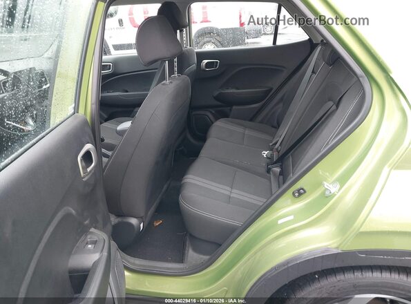 KMHRC8A3XMU098227 2021 HYUNDAI VENUE Green VIN sticker view
