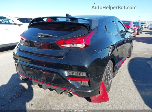 KMHT36AH0NU013807 2022 HYUNDAI VELOSTER N Black Rear right