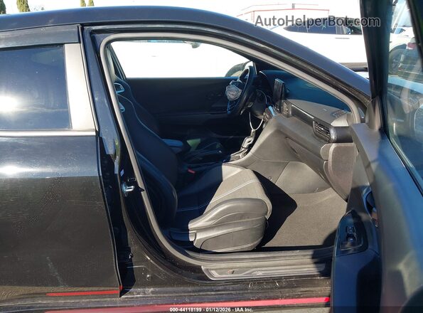 KMHT36AH0NU013807 2022 HYUNDAI VELOSTER N Black Front interior view