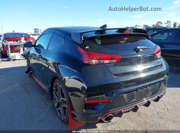 KMHT36AH0NU013807 2022 HYUNDAI VELOSTER N Black Rear left