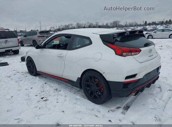 KMHT36AH3MU010527 2021 HYUNDAI VELOSTER N White Rear left