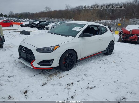 KMHT36AH3MU010527 2021 HYUNDAI VELOSTER N White Front left