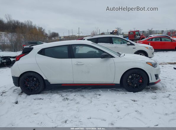 KMHT36AH3MU010527 2021 HYUNDAI VELOSTER N White Rear interior view