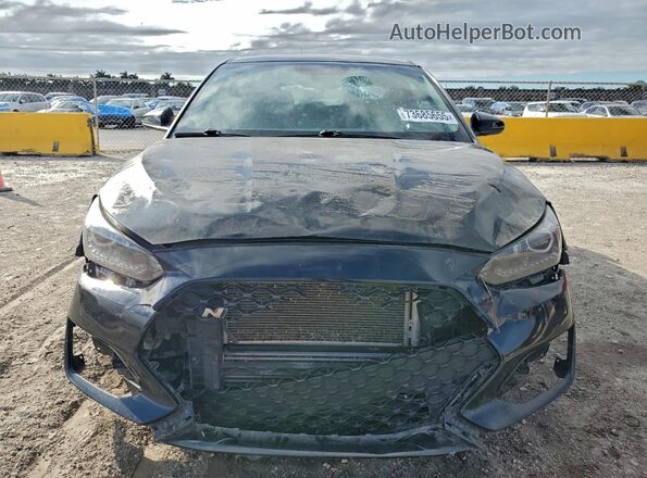 KMHT36AHXLU003704 2020 HYUNDAI VELOSTER Black Вид спереду