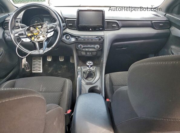 KMHT36AHXLU003704 2020 HYUNDAI VELOSTER Black Вид панелі приладів