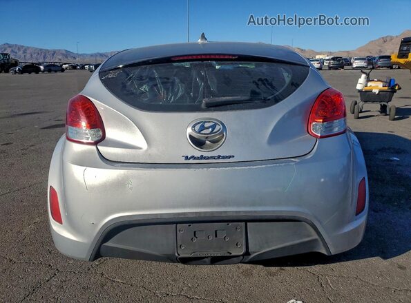 KMHTC6AD1HU311381 2017 HYUNDAI VELOSTER Silver 