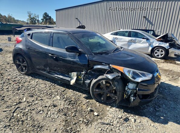 KMHTC6AD2HU321031 2017 HYUNDAI VELOSTER Black 
