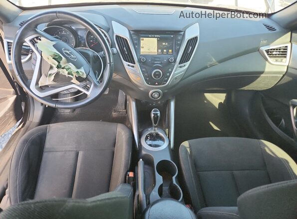 KMHTC6AD2HU321031 2017 HYUNDAI VELOSTER Black 