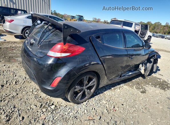 KMHTC6AD2HU321031 2017 HYUNDAI VELOSTER Black 