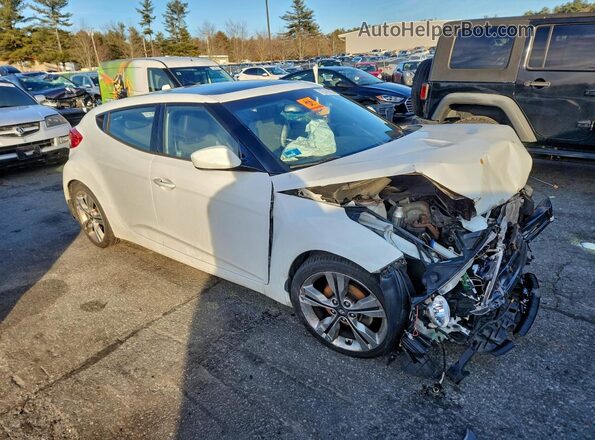 KMHTC6AD8GU267507 2016 HYUNDAI VELOSTER White წინა მარჯვენა
