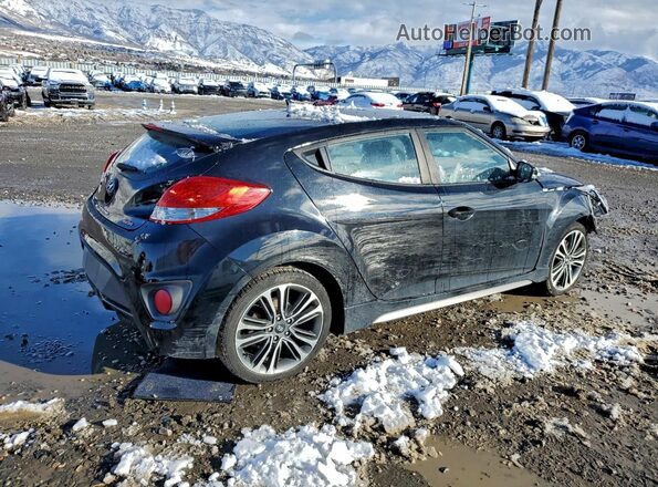 KMHTC6AE0GU303165 2016 HYUNDAI VELOSTER Black Rear right