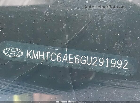 KMHTC6AE6GU291992 2016 HYUNDAI VELOSTER Blue Շարժիչի բաժամունքի տեսք